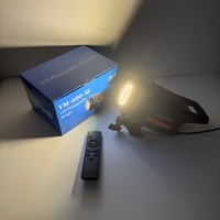 Lampe vidéo LED de studio 100W (corps uniquement) avec monture Bowens, éclairage photographique COB, 3200K-6500K, intensité réglable, télécommande, CRI 95, AC