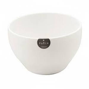 Cuenco de folio blanco Inomata - Product Image 1