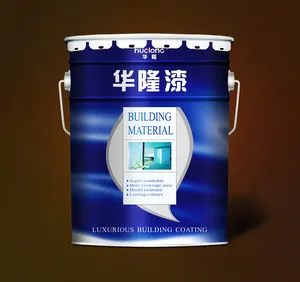 Hualong क्रिस्टल स्पष्ट विरोधी धूल कंक्रीट के लिए Epoxy राल फर्श कोटिंग Epoxy मंजिल पेंट