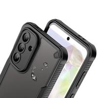 Pour Samsung pour Galaxy A36 5G Van Armor Étui de téléphone givré étanche tout compris avec protecteur de caméra inclus