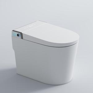 En gros, WC intelligent moderne avec bidet électrique, chauffage instantané, à poser au sol, double <span class=keywords><strong>chasse</strong></span>, pour salle de bain <span class=keywords><strong>d</strong></span>'hôtel - Product Image 1