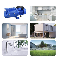 DAYUAN Großhandel 1,5KW 2PS JET-1500AH Selbstansaugende Jet-Wasserpumpe 60M Förderhöhe für Haus- und Gartenbewässerung