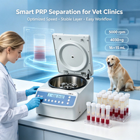 Centrífuga PRP para Animales de Compañía, Máquina de Concentración de Sangre para Laboratorio Veterinario