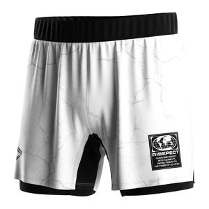 Paquete de Jiu-jitsu NO GI: Camiseta y Pantalones Cortos Híbridos Ligeros y Transpirables, Sin Necesidad de Ropa Interior Adicional para BJJ Grappling - Product Image 4