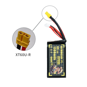 Batería de Litio DOGCOM 1380mah 6S 150C 221g, Molde Privado para Kit de Dron FPV RC, Controlador de Vuelo - Product Image 3