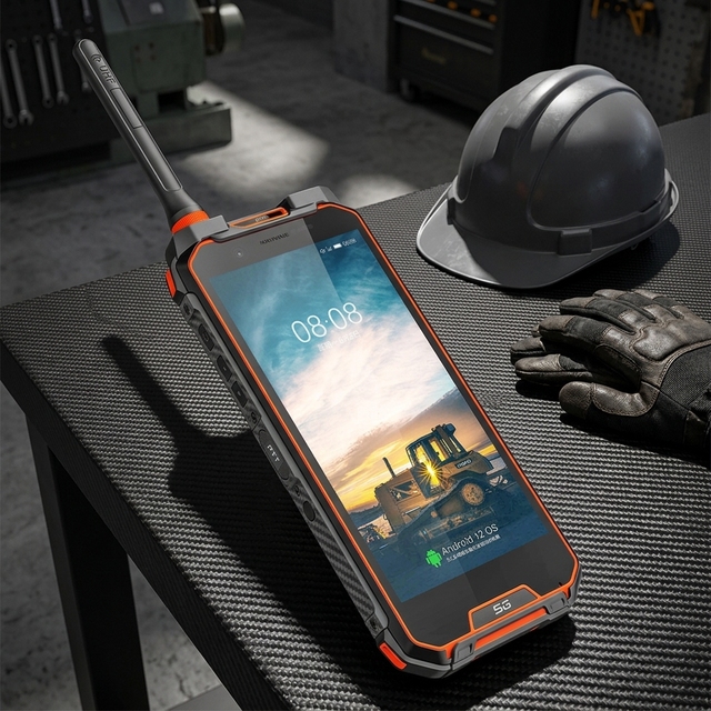 Industrial Explosion Proof Smartphone 5G Android Terminal IP68 Rugged Design 5G Supports Customization