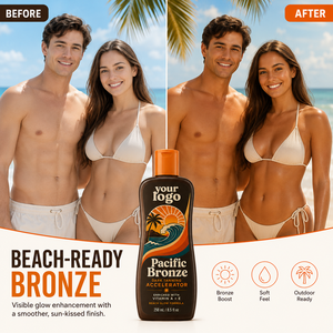 ODM Men Tanning Accelerator Fast Acting Deep Color Nourishes Protects Skin Barrier Non Greasy Men Cruiser Dark Tanning Lotion - Product Image 3