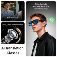 Gafas Inteligentes Electrocrómicas G61, Llamadas Inalámbricas por BT, Reproducción de Música ENC, Traducción por IA, Control Táctil, IPX-5