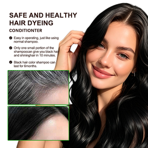 Mokeru Shampoo <span class=keywords><strong>Colorante</strong></span> Professionale all'Estratto di Rosmarino, <span class=keywords><strong>Senza</strong></span> PPD e <span class=keywords><strong>Ammoniaca</strong></span>, Tinta Delicata per <span class=keywords><strong>Capelli</strong></span> Neri, Copertura <span class=keywords><strong>Capelli</strong></span> Grigi - Product Image 4
