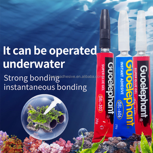 กาวติดเร็ว ZY239 Guoelephant GEL-606 กาวอะคริลิกชนิดแห้งเร็ว 20 กรัม สำหรับตู้ปลาและของตกแต่งน้ำ OEM ODM - Product Image 6