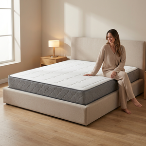 Wholesale Modern Custom Queen and King Size Pocket Spring <b>Mattress</b> with Knitted Fabric Cover for Hotel Use - Product Image 2