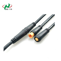 Connecteur de fil électrique étanche pour vélo électrique M7 3 broches, connecteur M7