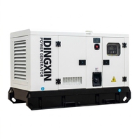 Générateur diesel insonorisé multifonctionnel 15kw 20kw 30kw 50kva refroidi par eau à haut rendement