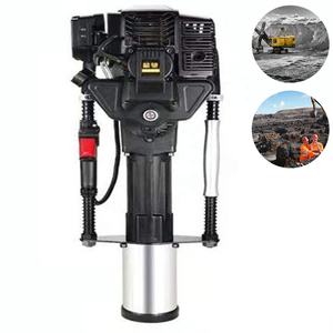 Заводская распродажа, портативный 4-тактный водитель сваи, работающий на газе, малошумный и вибрационный бензиновый пост, эффективный ручной водитель сваи - Product Image 3