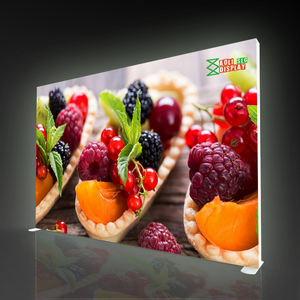 快速安装折叠贸易展背光展台展示模块化展台<span class=keywords><strong>SEG</strong></span>发光二极管广告灯箱后墙 - Product Image 5