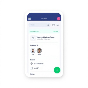 Plataforma de Gestión de Propiedades para administrar propiedades, alquileres, pagos de renta, solicitudes de mantenimiento - Product Image 1
