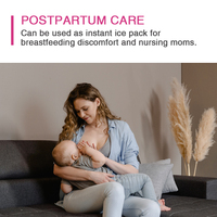 Coussinets de cryothérapie post-partum, poche de glace pour le périnée, à usage unique pour les 24 premières heures après l'accouchement, soulagement des hémorroïdes et des césariennes