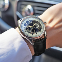 Montre Homme Quartz Simple et Élégante en Alliage avec Bracelet en Cuir, en Stock Usine, Livraison Directe, Mode, AliExpress, BB03