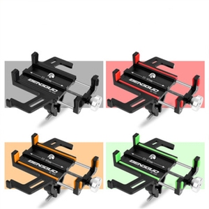 PYJ 147g Soporte de teléfono de bicicleta de aleación de aluminio Soporte de navegación fijo a prueba de golpes para motocicleta eléctrica Soporte de teléfono móvil - Product Image 6