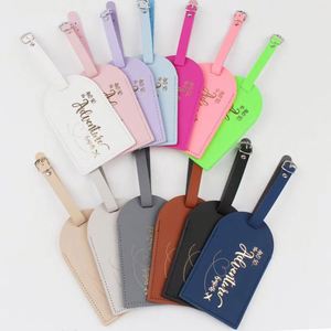 Custom <b>Soft</b> PU Credit Card Cover Luxury Personalized Passport Leather Holders for Traveling Letter Pattern Style - Product Image 3