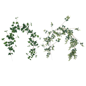 Planta Artificial de Eucalipto con Hojas de Dinero <span class=keywords><strong>para</strong></span> Cubrir Tuberías de Aire Acondicionado, Decoración <span class=keywords><strong>para</strong></span> Sala de Estar y Dormitorio - Product Image 2