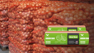 Personnalisé 25kg & 50kg PP Tissé Leno Filet Sacs pour Emballage Légumes Fruits Oignons Pommes de Terre Bois de Chauffage dans l'Agriculture - Product Image 2