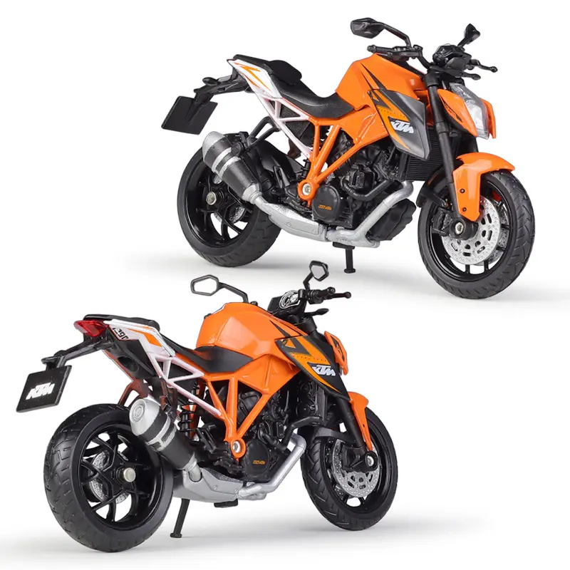 Welly-motocicleta de aleación, modelo 1/18 fundida 1290Super Duke R