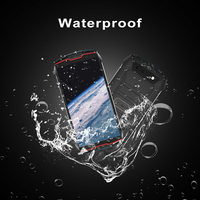 Cubot KingKong MINI2 جوّال المهامّ الوعرة للماء 4 "QHD + شاشة 4 جرام LTE المزدوج سيم Face ID الروبوت 10 3GB + 32GB 13MP كاميرا هاتف مصغر