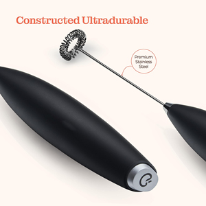 Wholesale Handheld Electric Milk Frother Latte Battery Operated Handheld Milk Frother - Product Image 3