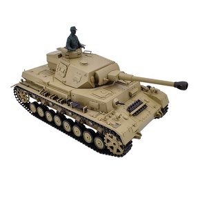 Char d'assaut allemand <span class=keywords><strong>Panzer</strong></span> IV F2 moyen, modèle militaire RC, avec rotation de tourelle à 360 degrés, modification sur mesure, jouet RC 2.4Ghz IR+BB, cadeau - Product Image 3