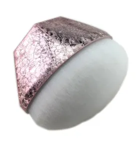 ขนแปรงสังเคราะห์สีจำนวนมาก,ขนแปรงขนาดใหญ่เก็บถาวรแปรงสีโรสโกลด์ - Product Image 1