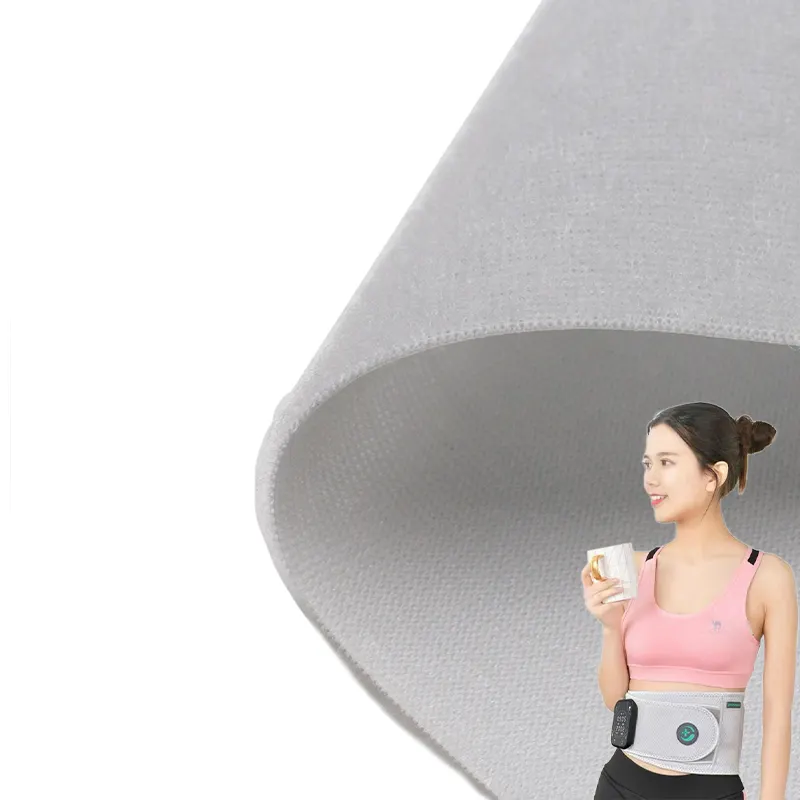 Factory price nylon ubl fabric EMS smart massage belt hook buckle fabric for Smart massage belt Waist belt Protective gear