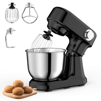 Cheftronic Profession 5L Stand Pâtisserie Mélangeur 1500W Gâteau Machine Alimentaire Planétaire Pâte Mélangeur Cuisine Petits Appareils Ménagers