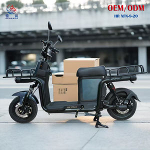 Vélo électrique à deux roues pas cher de fabrication chinoise, 48V 60V, cadre de vélo électrique, vélo de livraison rapide pour la vente de nourriture, avec porte-bagages - Product Image 4