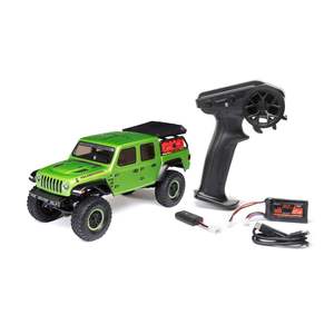 Coche Teledirigido Oficialmente Licenciado 1/24 SCX24 Gladiator RC Crawler 4WD con Eje <span class=keywords><strong>de</strong></span> Portal, Transmisión <span class=keywords><strong>de</strong></span> 2 Velocidades, Carrocería Rígida, Mini Camioneta Todoterreno RTR - Product Image 3