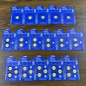 Protecteur de lentille en verre <span class=keywords><strong>saphir</strong></span> PVD anneau en acier inoxydable AR <span class=keywords><strong>Film</strong></span> de protection de caméra arrière antireflet pour iPhone 17 Pro Max 17 - Product Image 2