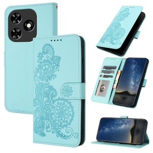 Étui portefeuille en cuir à <span class=keywords><strong>fleurs</strong></span> tendance pour Infinix Hot 30 30I 40 40I NOTE 30 Pro NOTE30 4G 5G Smart 7 HD 8 Housse à rabat florale - Product Image 5