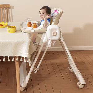 Moderne Verstellbare Tragbare Kinder-Essstühle Rutschfeste Sitzkissen Bewegliche Sicherheitsgurte für Zuhause Büro Werkstatt - Product Image 5