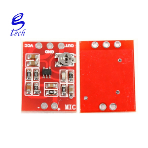 Carte de développement d'amplificateur de microphone à électret MAX4466, module de préamplificateur à gain réglable pour la capture sonore - Product Image 3