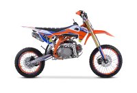 Moto Cross 125 DT125 4 Vitesses Semi-Automatique Roues 17/14 Pit Bike Dirt Bike Enfant Certifiée CE