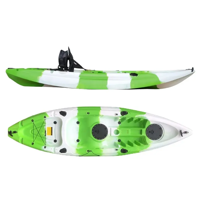 Nuova barca singola in plastica di design per la pesca sedersi sul Kayak superiore dal Blue Ocean Kayak