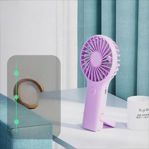 USB Rechargeable Foldable 3-Speed Portable Handheld Small <b>Fan</b> with 4 Colors for Household & Car Use - Product Image 1