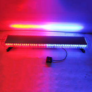 BIAOCHI 88*LED Luce di Segnalazione per Tetto Auto ad Alta Potenza e Visibilità, Barra Luminosa Lampeggiante Rossa e Blu con Accessori 12V 24V - Product Image 2