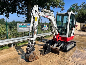 Miniexcavadora Takeuchi TB225 de 2.5 Toneladas, Excavadora Compacta de Orugas Diésel |   Equipo de Construcción Hidráulico al Mejor Precio al por Mayor - Product Image 4
