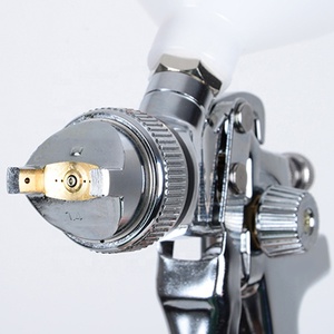 Pistolet de pulvérisation pneumatique professionnel ROKO <span class=keywords><strong>en</strong></span> aluminium certifié CE pour réparation automobile, HVLP 600cc, buse 1,4 mm, bon marché, à gravité, OEM disponible - Product Image 2