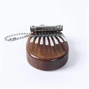 8 Key Mini Kalimba exquisite <strong>Finger</strong> <strong>Thumb</strong> Piano Marimba Musical good accessory Pendant Gift - Product Image 5