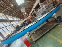 Asseyez-vous sur le dessus assis en canoë kayak 3 places canoë bateau loisirs kayak de loisirs