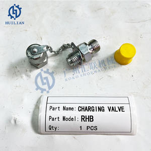 <span class=keywords><strong>RHB</strong></span> RHB305 RHB306 RHB308 RHB309 Válvula de carregamento Disjuntor hidráulico N2 Nitrogênio Gás Carregador Kit Escavadeira Rock Peças sobressalentes Martelo - Product Image 4