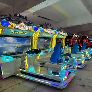 2025 New Coin Operated Flight Racing Simulator 65 Inch LCD Air Combat <strong>Secret</strong> Flight Arcade Video <strong>Game</strong> Machine With Motion - Product Image 4