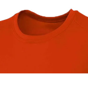 T-shirt à manches courtes à col rond pour femme, style streetwear, écologique, en coton biologique respirant, couleur gris - Product Image 2